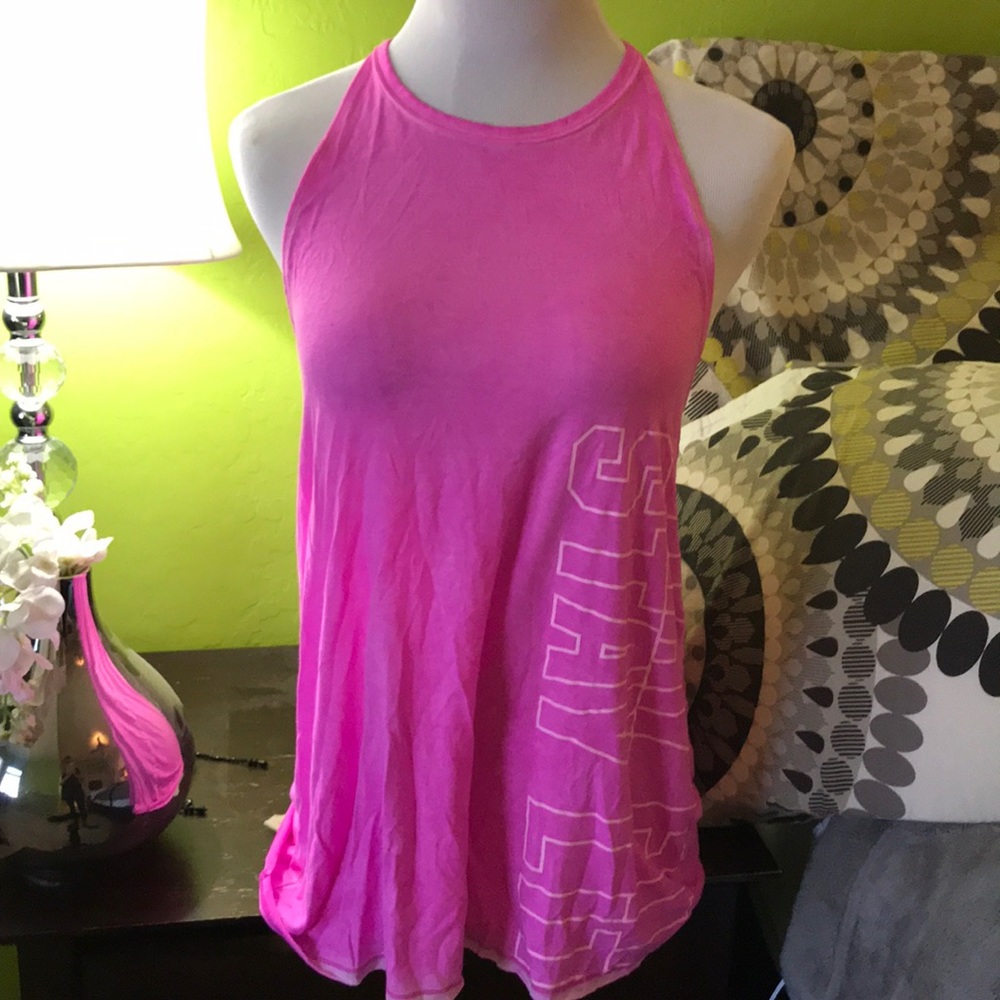 Pink tank top